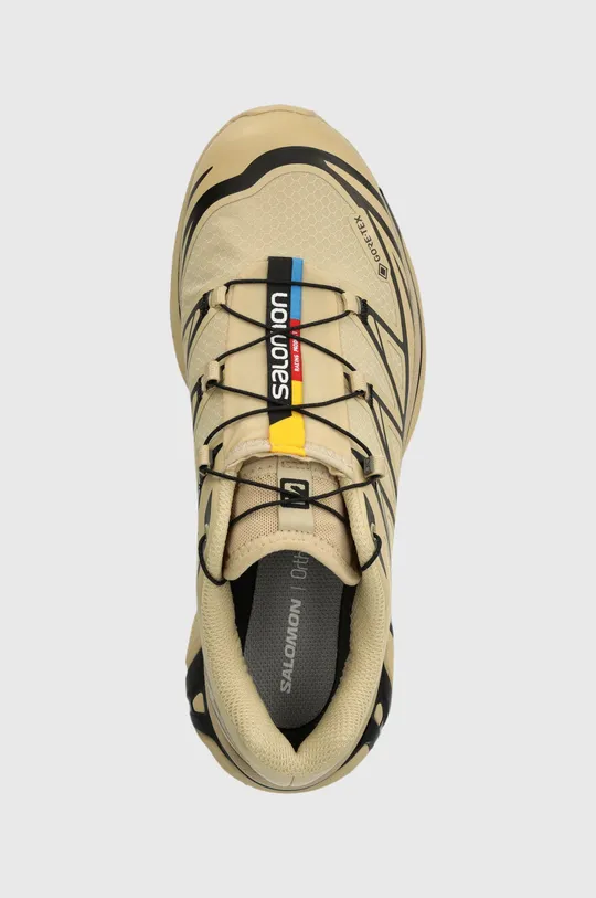 beige Salomon shoes XT-6 Gore-Tex