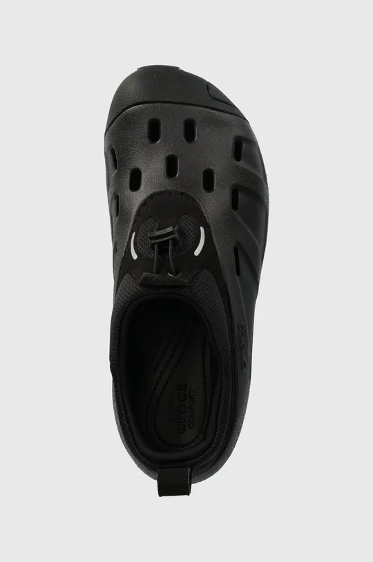 black Crocs sneakers