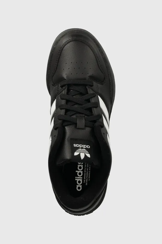 czarny adidas Originals sneakersy skórzane Team Court 2 STR
