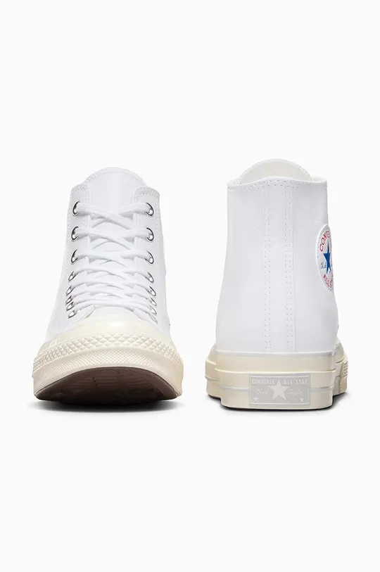 Converse trainers Chuck 70 HI Uppers: Synthetic material, Natural leather Inside: Textile material Outsole: Synthetic material