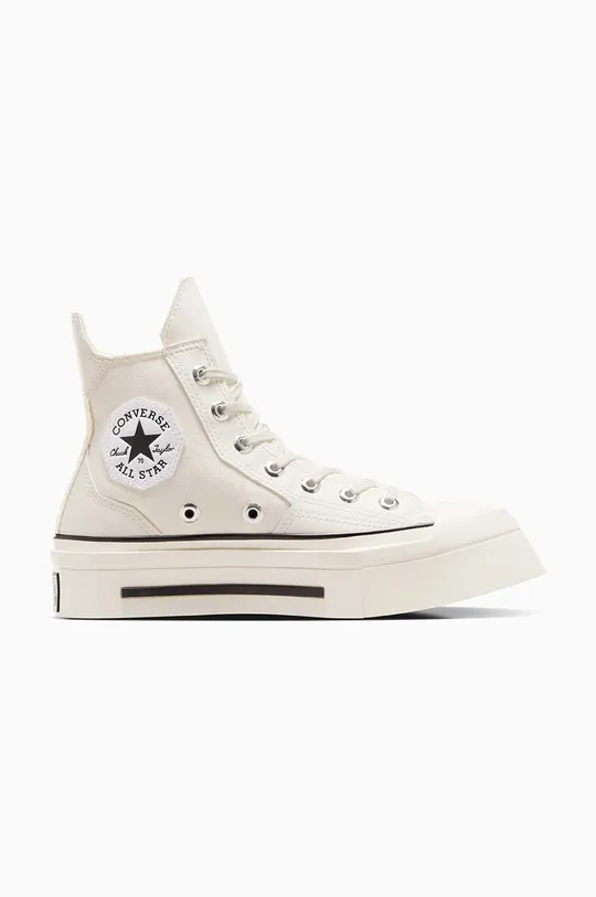 beige Converse trainers Chuck 70 De Luxe Squared HI Unisex