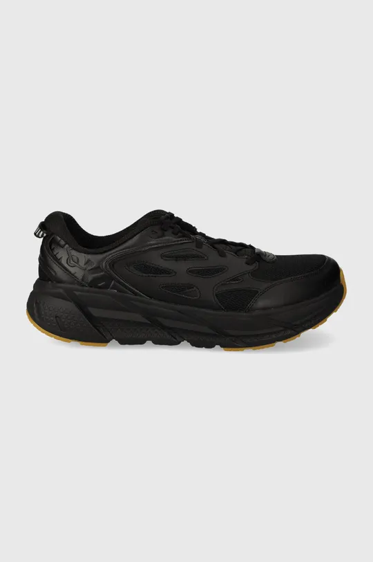 black Hoka shoes Clifton L Athletics Unisex
