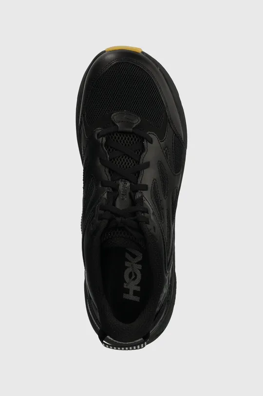 black Hoka shoes Clifton L Athletics