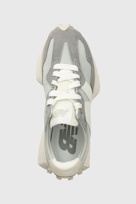 gray New Balance sneakers