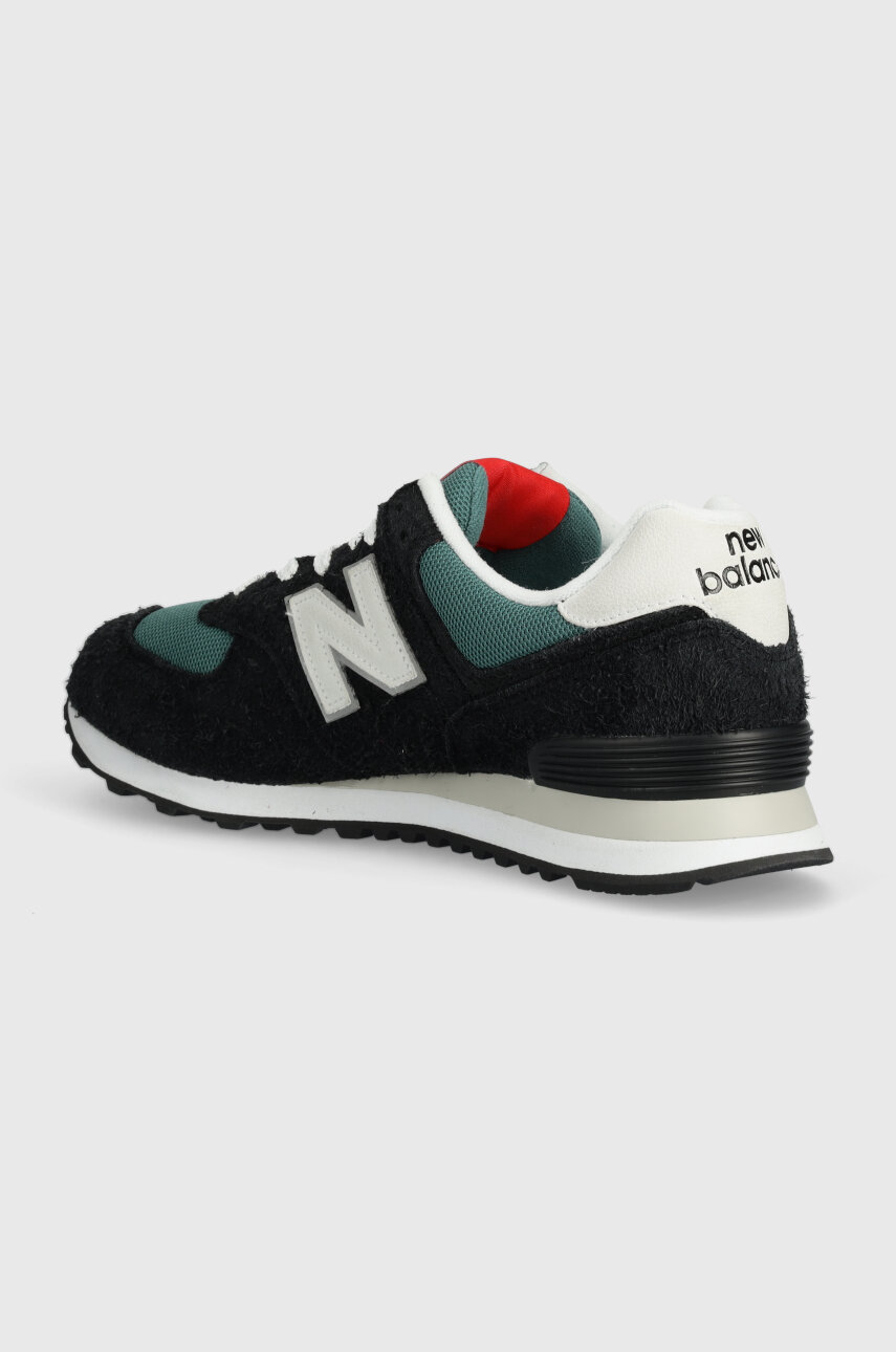 New Balance sneakers 574 Uppers: Textile material, Natural leather, Suede Inside: Textile material Outsole: Synthetic material