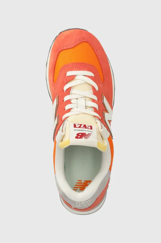 oranžová Sneakers boty New Balance 574