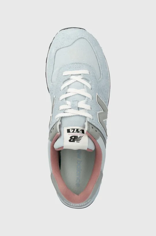blu New Balance sneakers 574