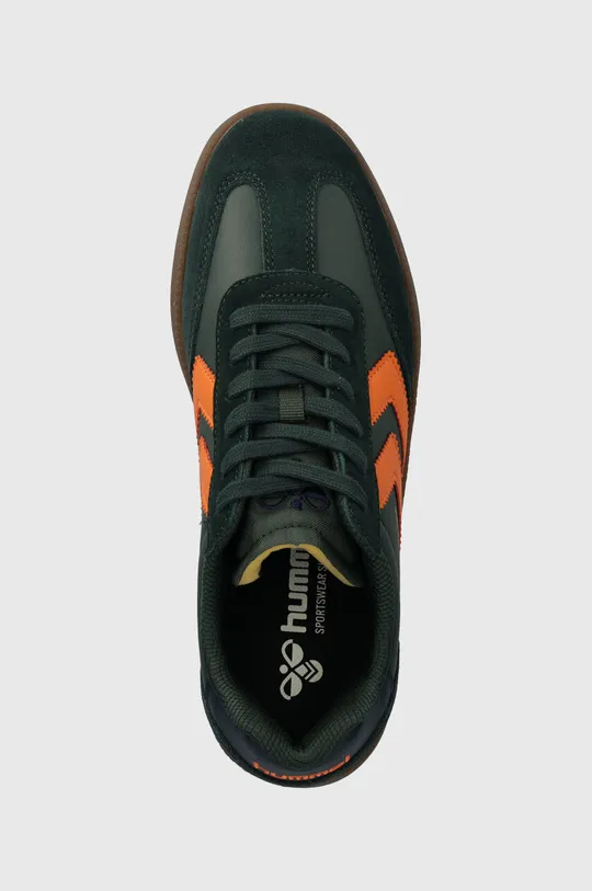 πράσινο Δερμάτινα αθλητικά παπούτσια Hummel VM78 CPH ML