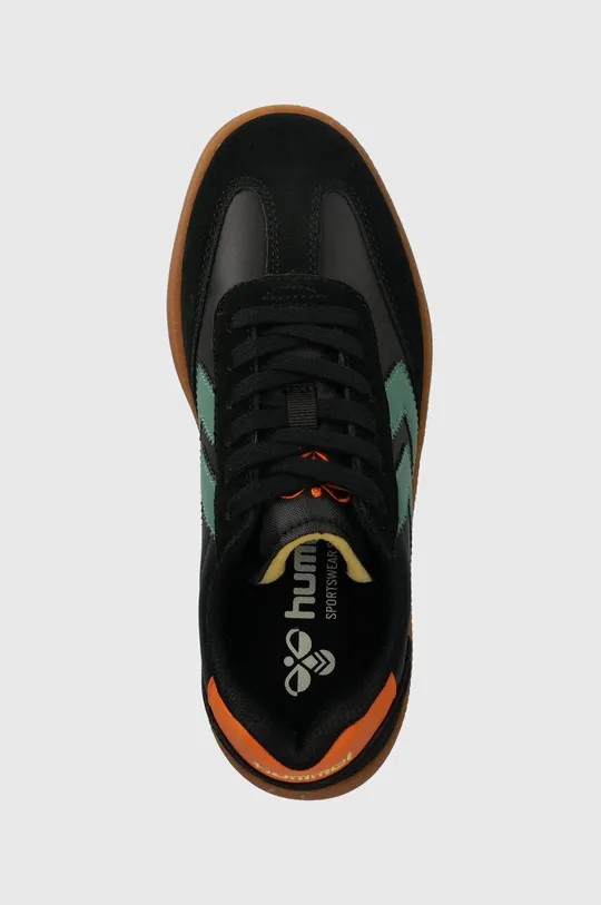μαύρο Δερμάτινα αθλητικά παπούτσια Hummel VM78 CPH ML