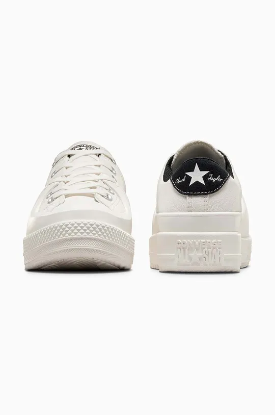 Πάνινα παπούτσια Converse Chuck Taylor All Star Construct μπεζ