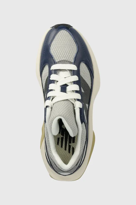 blu navy New Balance sneakers Shifted Warped