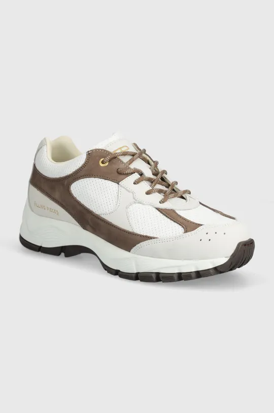 brown Filling Pieces leather sneakers Oryon Runner Unisex