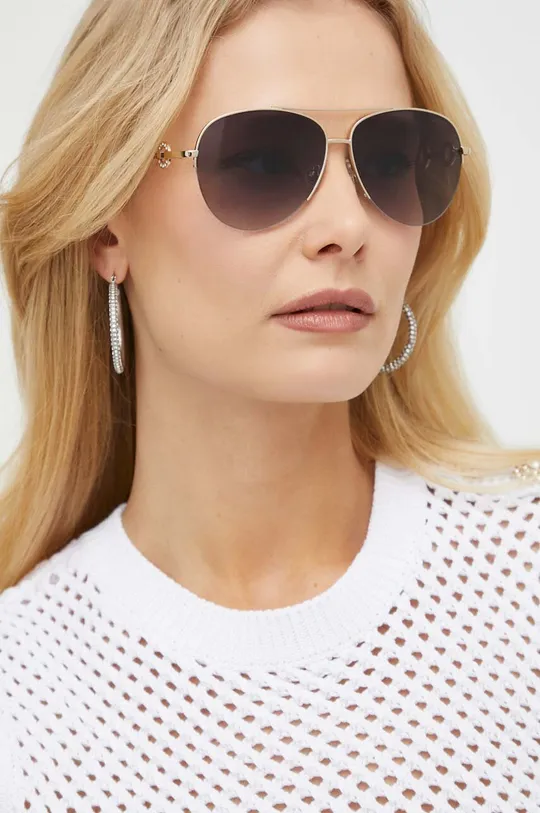 zlata Sončna očala Guess Ženski