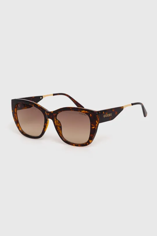 Сонцезахисні окуляри Guess коричневий