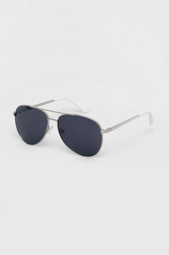 Guess okulary przeciwsłoneczne srebrny