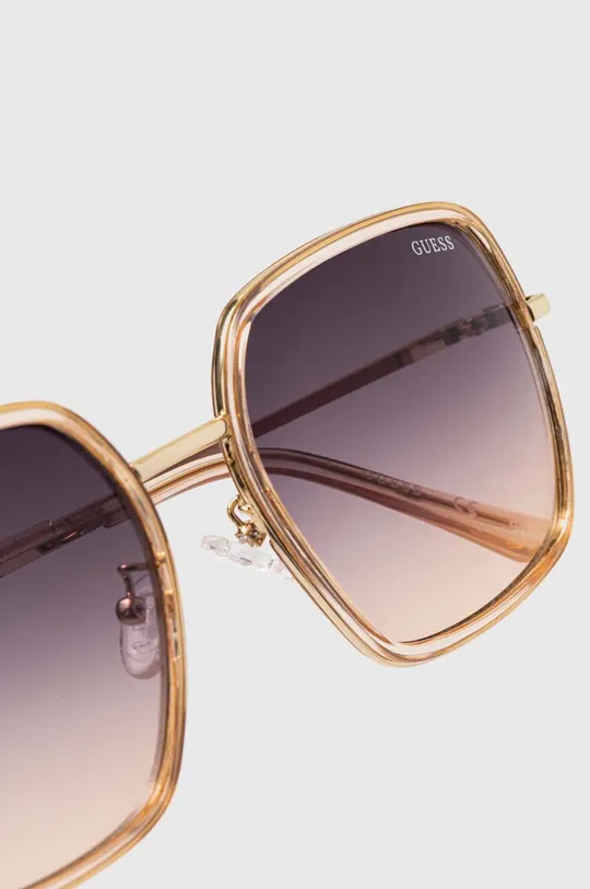 złoty Guess okulary przeciwsłoneczne