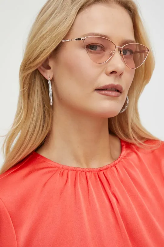 różowy Guess okulary przeciwsłoneczne Damski