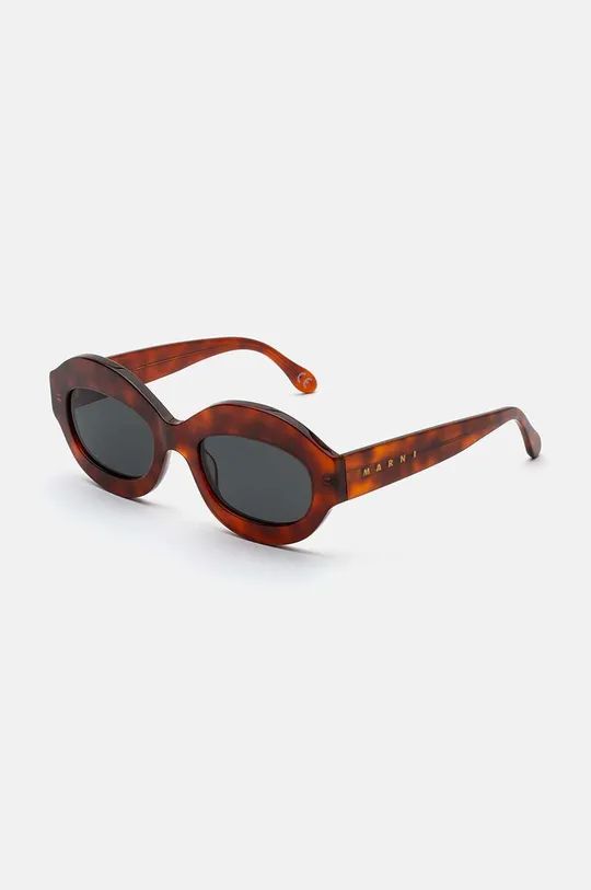 Сонцезахисні окуляри Marni Ik Kil Cenote коричневий