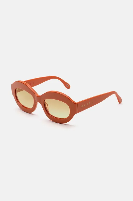 Marni ochelari de soare Ik Kil Cenote portocaliu