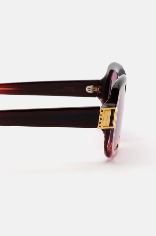 Marni okulary przeciwsłoneczne Zamalek Faded Burgundy 65 % Acetat, 20 % Nylon, 15 % Metal
