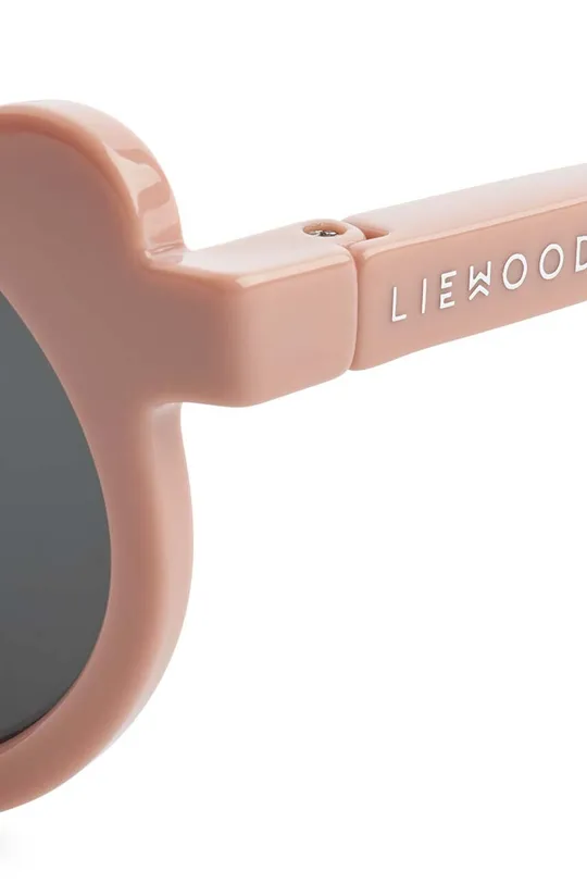 Liewood okulary przeciwsłoneczne dziecięce Darla mr bear 4-10 Y różowy