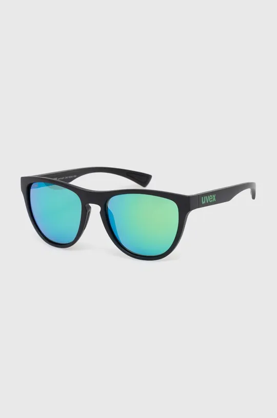 czarny Uvex okulary przeciwsłoneczne Unisex