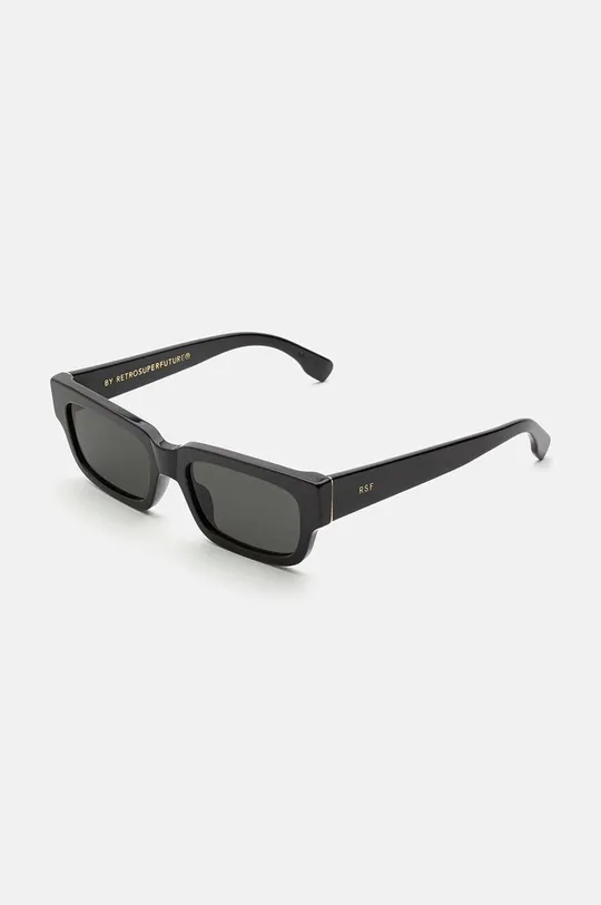 чорний Сонцезахисні окуляри Retrosuperfuture Roma Unisex