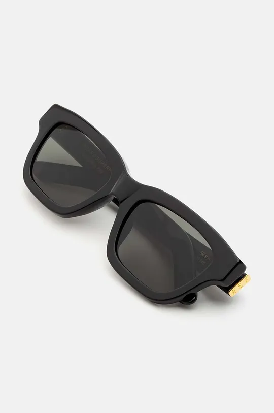 czarny Retrosuperfuture okulary przeciwsłoneczne Milano