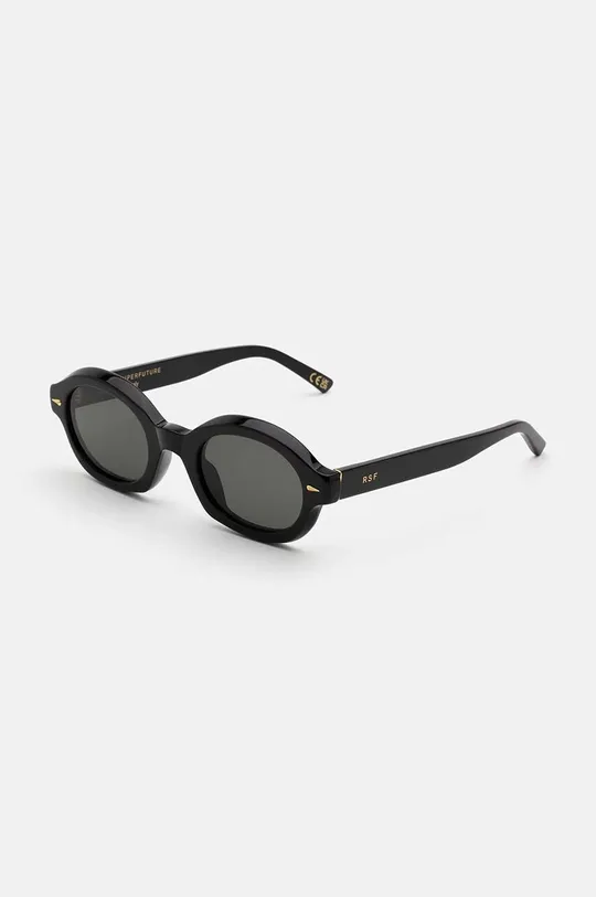 czarny Retrosuperfuture okulary przeciwsłoneczne Marzo Unisex