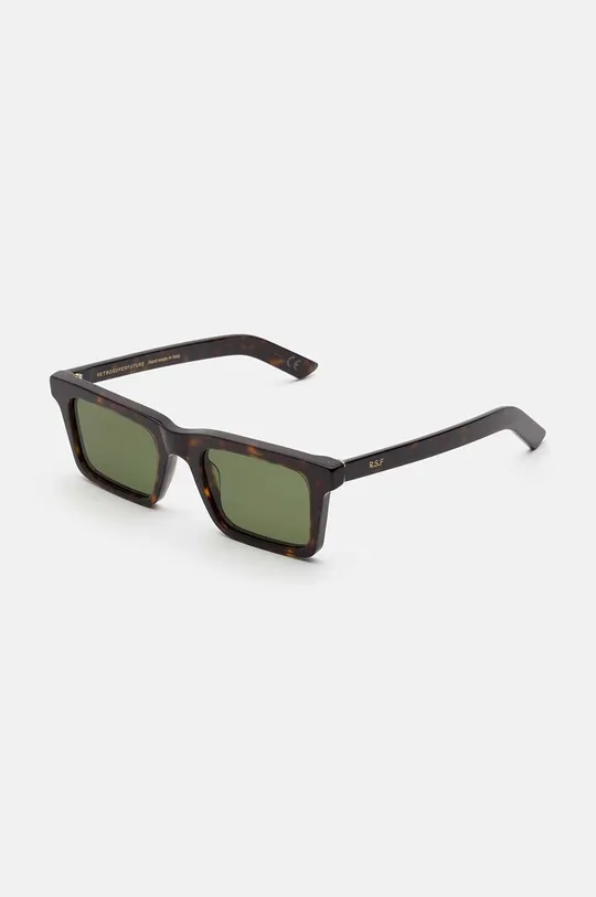zielony Retrosuperfuture okulary przeciwsłoneczne 1968 Unisex