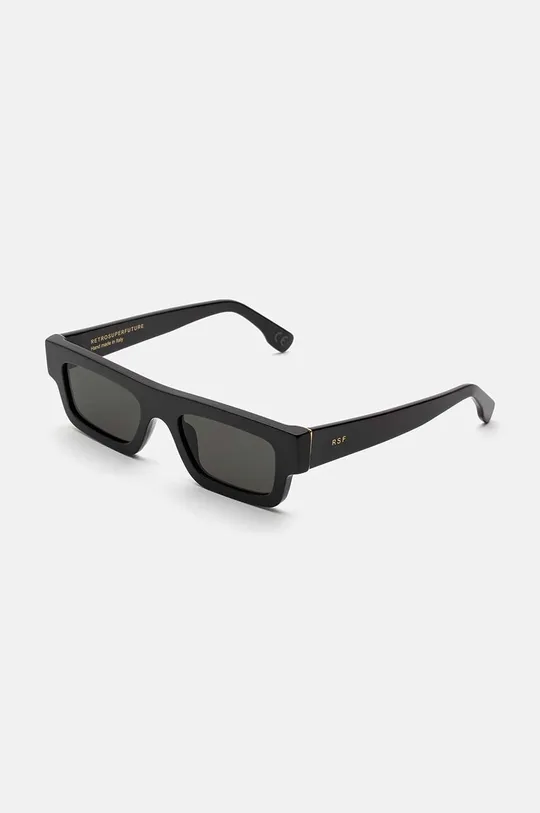 negru Retrosuperfuture ochelari de soare Colpo Unisex