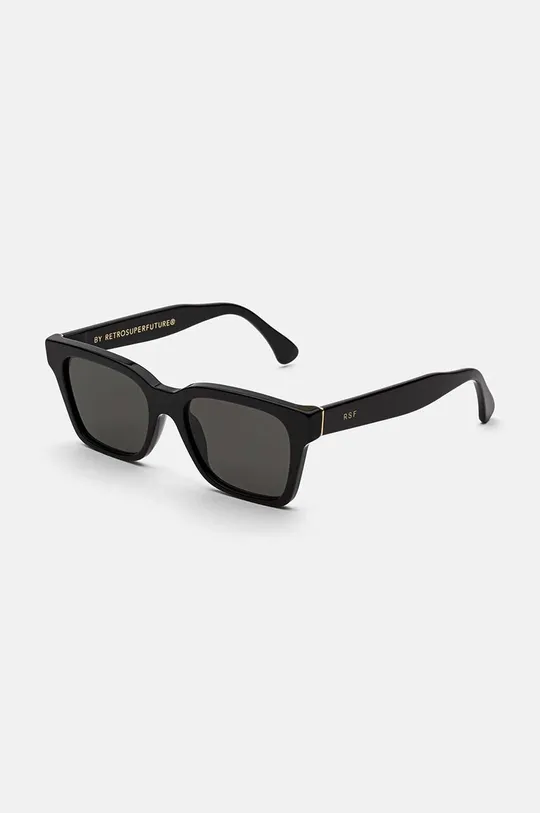 negru Retrosuperfuture ochelari de soare America Unisex