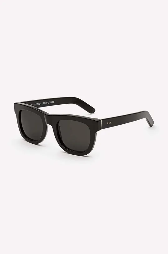 czarny Retrosuperfuture okulary przeciwsłoneczne Ciccio Unisex