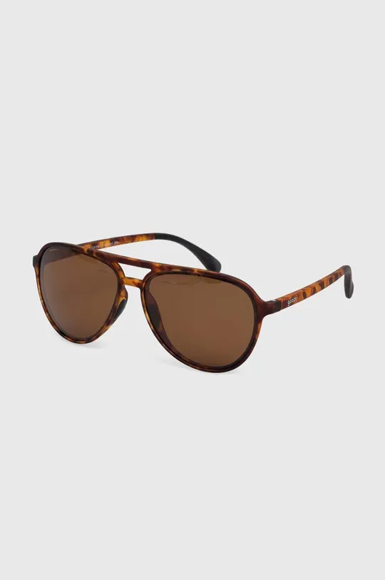 Сонцезахисні окуляри Goodr Mach Gs Amelia Earhart Ghosted Me коричневий