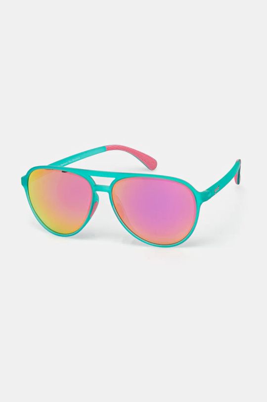 Goodr occhiali da sole Mach Gs Kitty Hawkers Ray Blockers specchiata verde GO.865655