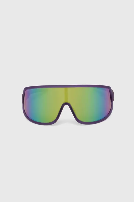 fioletowy Goodr okulary przeciwsłoneczne Wrap Gs Look Ma No Hands Unisex