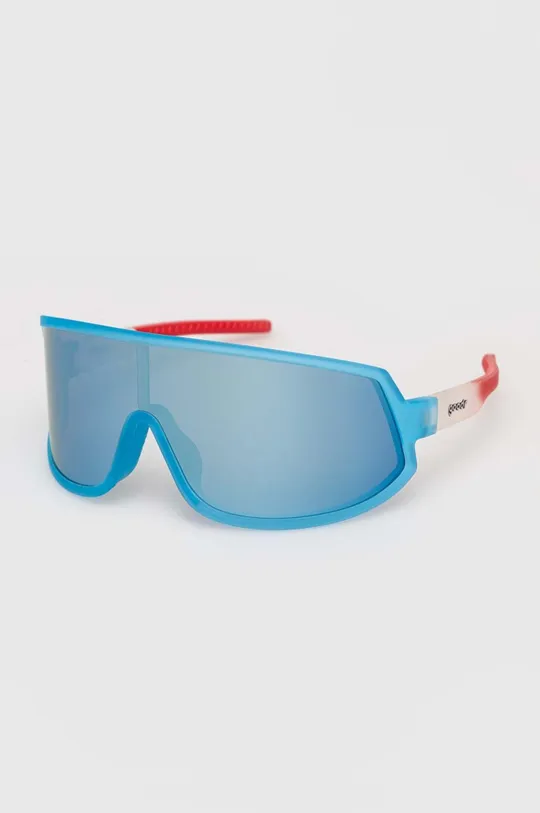 niebieski Goodr okulary przeciwsłoneczne Wrap Gs Scream If You Hate Gravity Unisex
