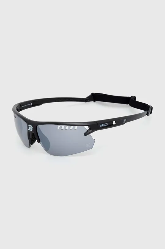 czarny BRIKO okulary przeciwsłoneczne Mizar Unisex