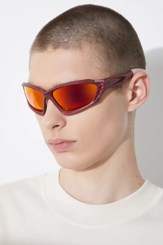 burgundské Sluneční brýle BRIKO VIN A10 - RM3 Unisex