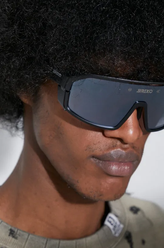 czarny BRIKO okulary przeciwsłoneczne LOAD MODULAR A0G - SM3