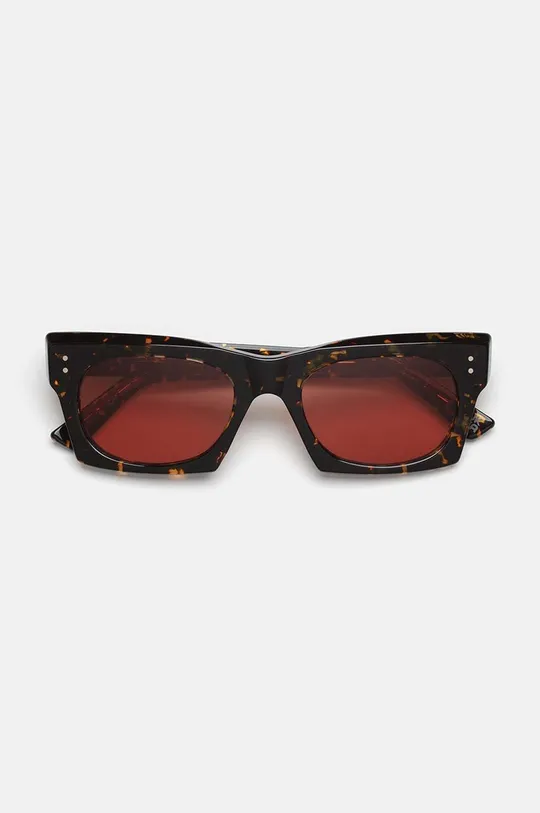 brązowy Marni okulary przeciwsłoneczne Edku Maculato