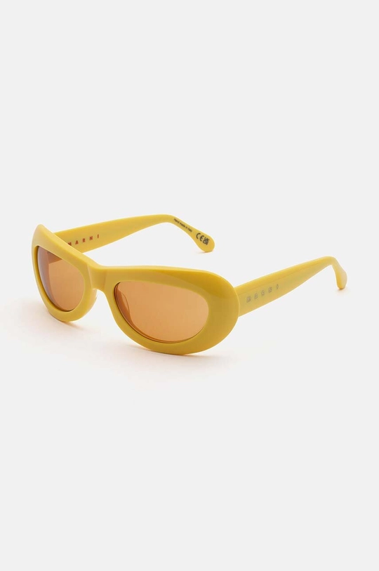 galben Marni ochelari de soare Field Of Rushes Unisex