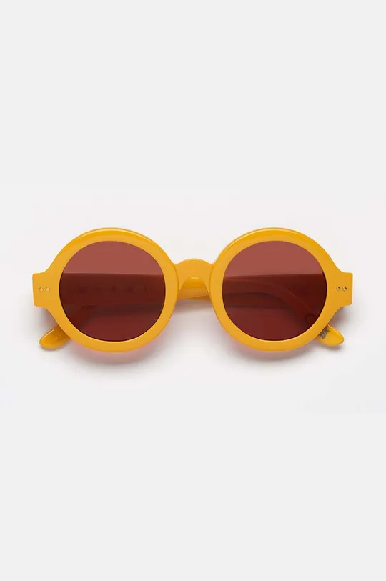 arancione Marni occhiali da sole Nakagin Tower