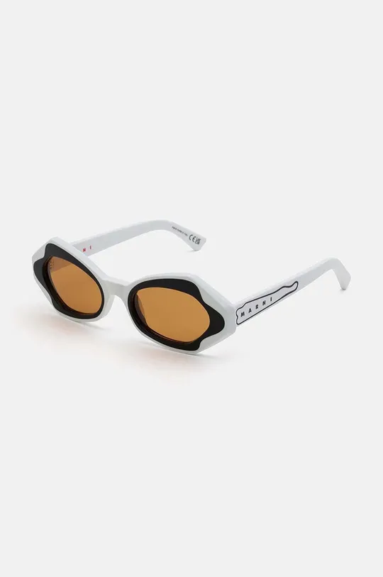 biały Marni okulary przeciwsłoneczne Unlahand Unisex