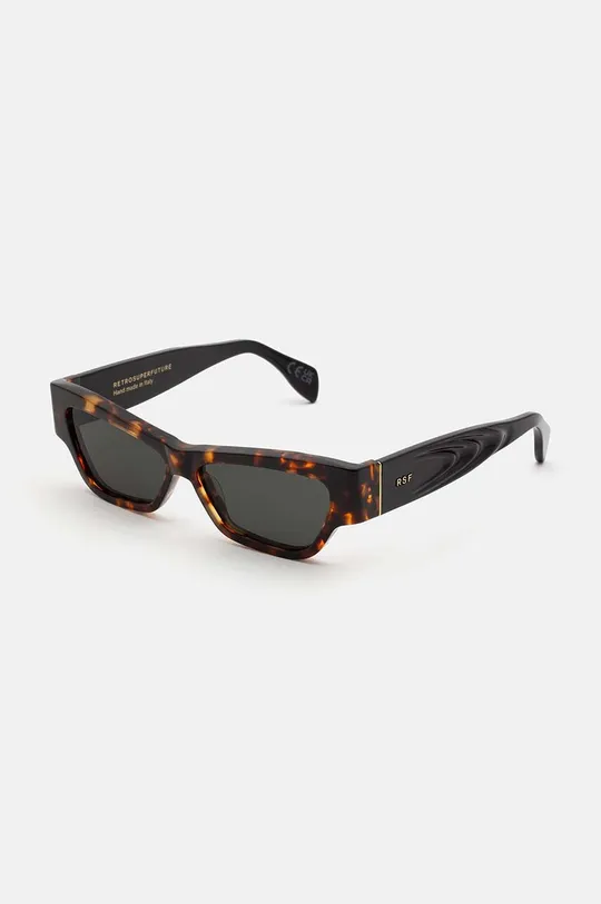brązowy Retrosuperfuture okulary przeciwsłoneczne Nameko Unisex