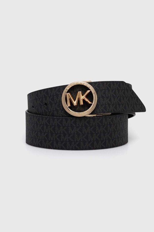 Двухсторонний кожаный ремень MICHAEL Michael Kors женский цвет чёрный ...