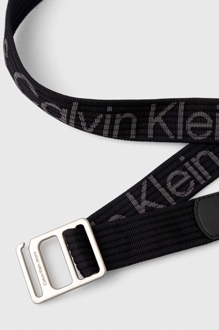 Ремень Calvin Klein Jeans мужской цвет чёрный | ANSWEAR.ua
