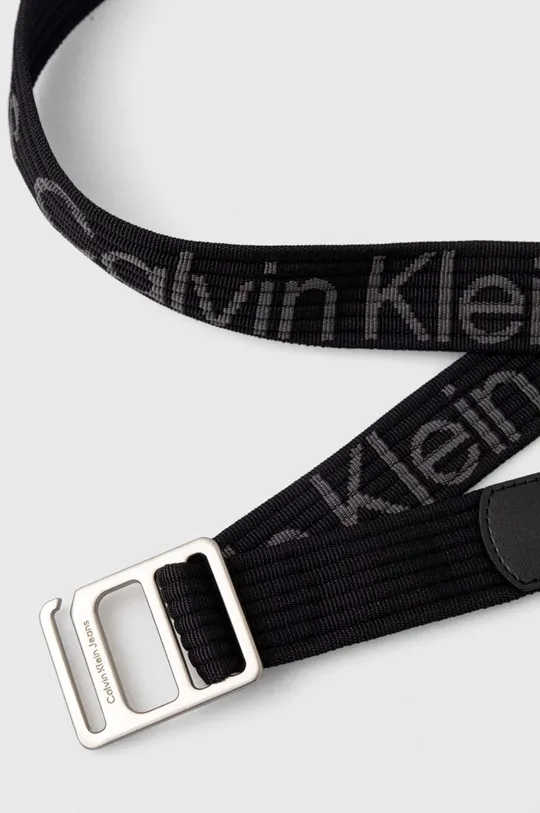 Calvin Klein Jeans pasek czarny