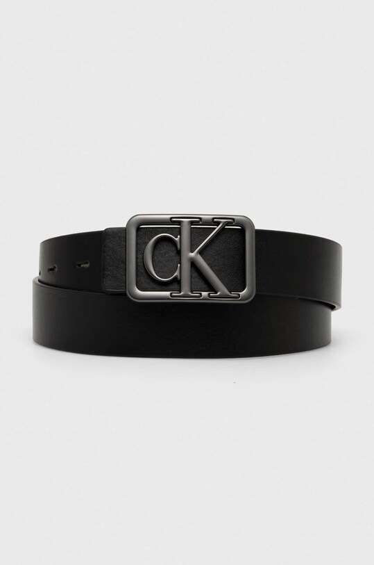 Двусторонний ремень Calvin Klein Jeans мужской цвет чёрный | ANSWEAR.ua