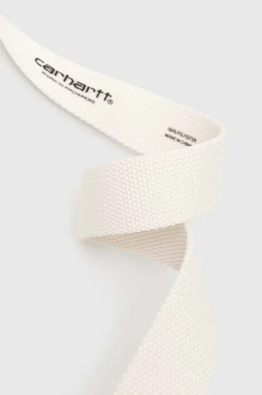 Carhartt WIP cintura Clip Belt Chrome beige